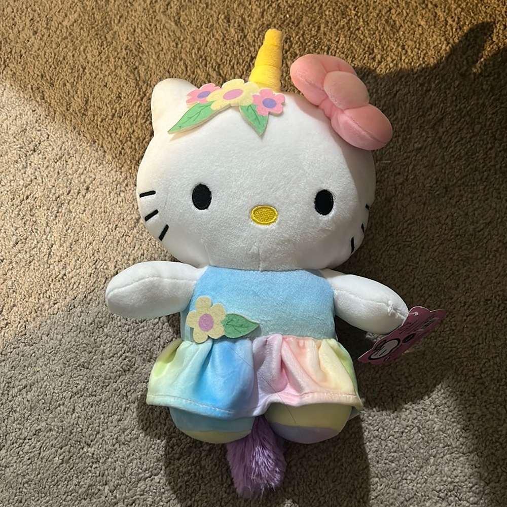 Unicorn Hello Kitty Plush